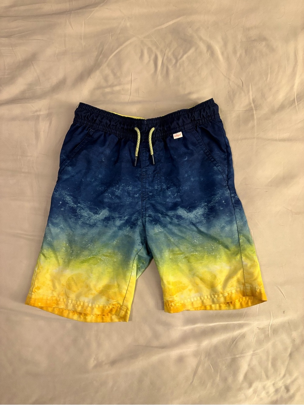 Cat & Jack Navy Blue Boys Swim Shorts